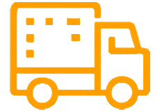 Reliable delivery available icon